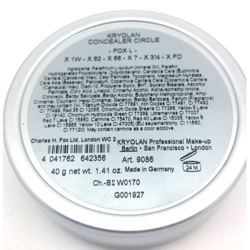 Kryolan Concealer Circle Fox L (Kryolan Concealer Circle Fox L)